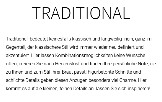Bräutigamanzug für  Bissingen (Teck)